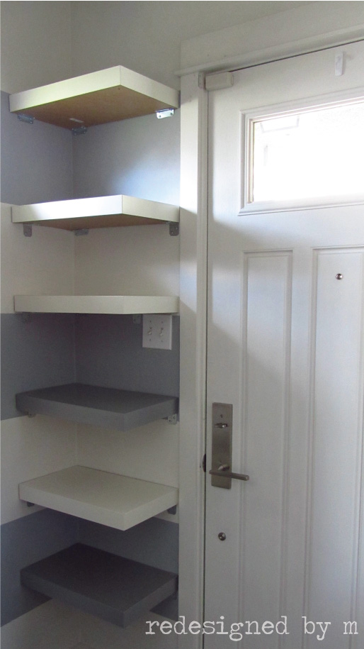 Ikea Hack: Lack Table Shoe Shelves | Planq Studio