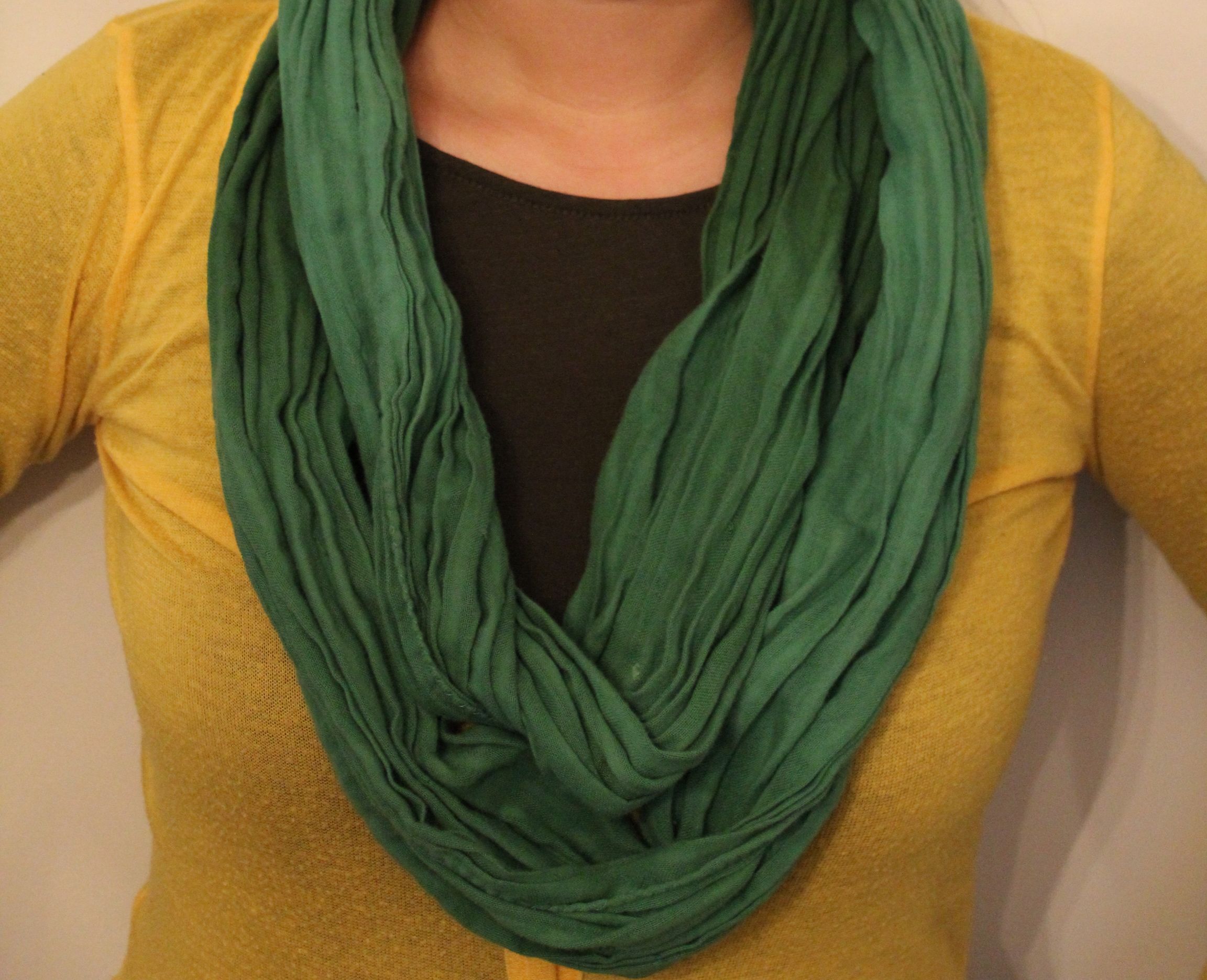 DIY Infinity Scarves